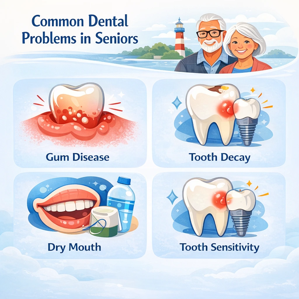 Common Dental Problems in Seniors